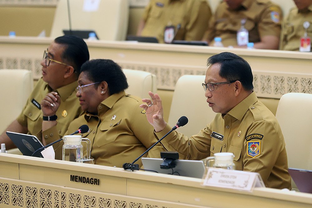 Raker Komisi II dan Mendagri "Tito Karnavian"